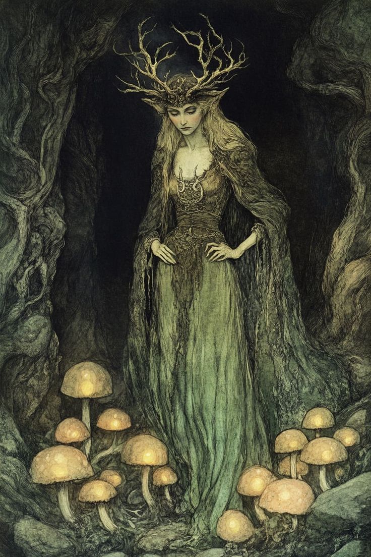 Inahiddencorneroftheenchantedforesta